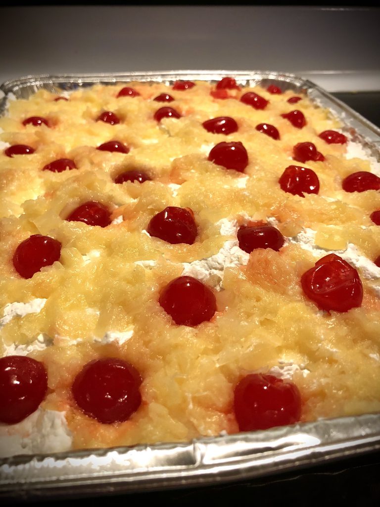 Nana's Better Than Sex Pineapple and Cherry Cake
