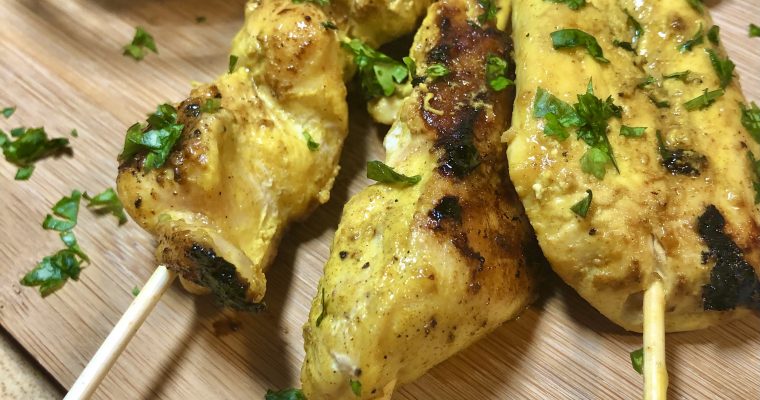Traditional 6-Ingredient Vietnamese Chicken Satay
