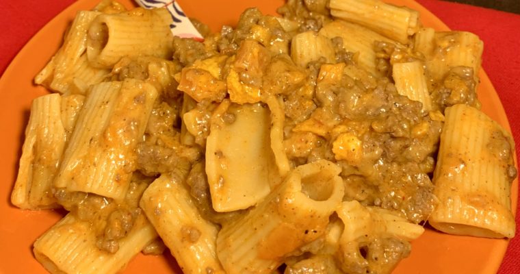 30-Minute Taco Rigatoni and Cheese