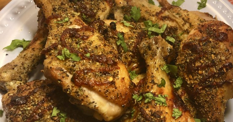 Easy Baked Honey Sriracha Chicken Drumsticks