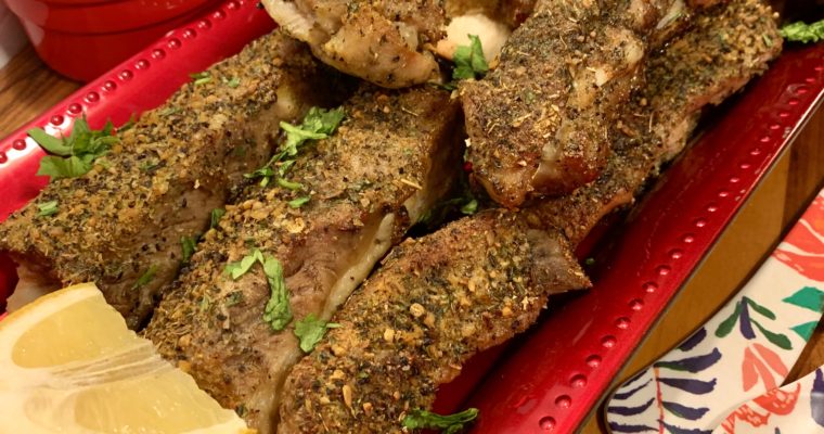 Simple Seasoned Oven Baked Pork Ribs
