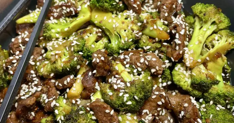 Better Than The Buffet Beef and Broccoli